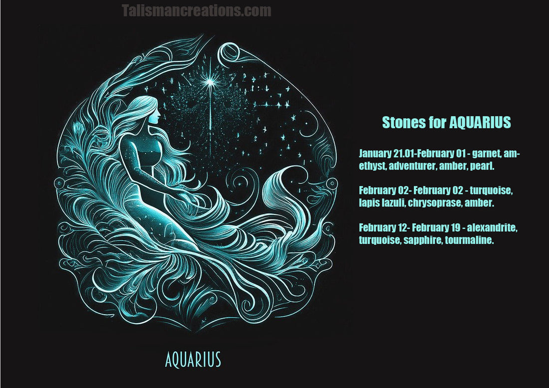 Stones for Aquarius: how to use them and what they mean