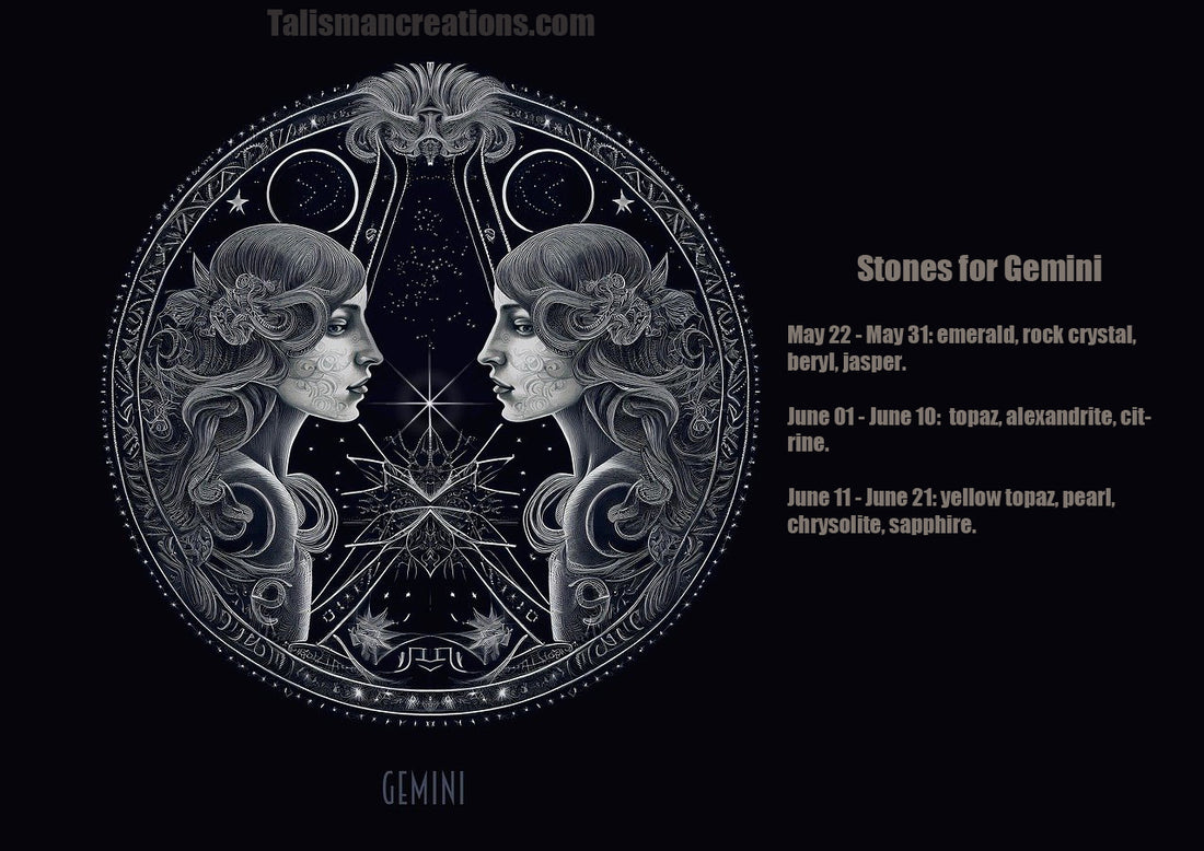 Zodiac Stones - Gemini