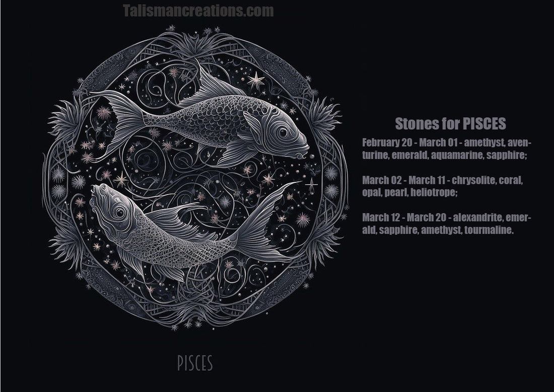 Stones for Pisces: how to use them and what they mean