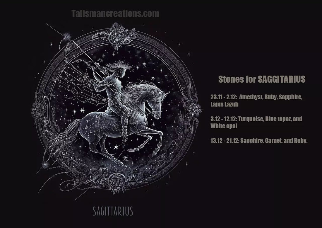 Stones for Sagittarius: How to use them and what they mean