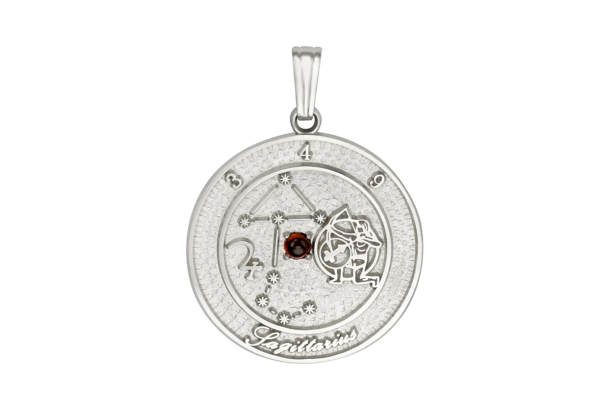 Sterling Silver Sagittarius Talisman Pendant
